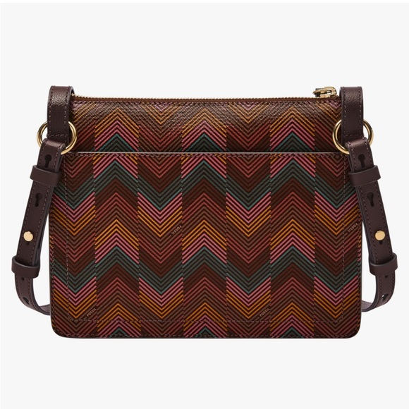Fossil Taryn Crossbody Bag, Harlow Multi Print - Picture 2 of 9